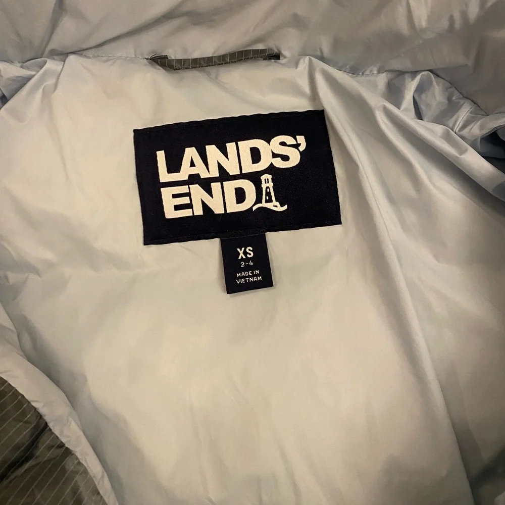 NWOT Lands’ End Gray Jacket Size XS - Picture 4 of 5